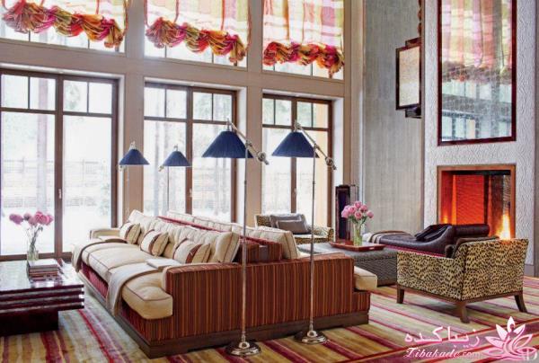 دکور پنجره های بزرگ